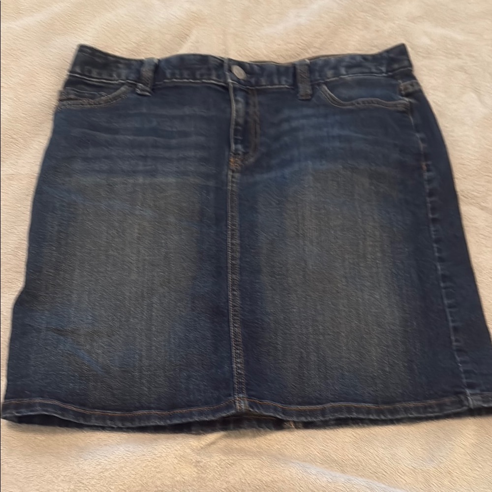 Tommy Hilfiger Dark Blue Mini Skirt